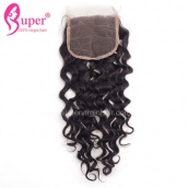 Affordable Lace Closures For Sale 4x4 Remy Human Hair Jerry Curl