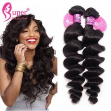 Best Virgin Remy Indian Loose Wave Human Hair Extensions 3 or 4 Bundle Deals Tissage Cheveux Humain