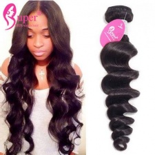 Loose Wave Remy Human Hair Extensions 3 or 4 PCS General Standard Cheap Bundles Of Weave