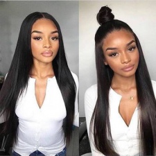 180% Density Full Lace Wigs For Black Women Best Natural Straight Human Hair