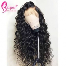 13x6 Lace Frontal Human Hair Wigs For Black Women Natural Wave Baby Hair 130% Density