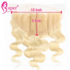 Lace Frontal Closure 13x6 613 Blonde Body Wave Human Hair